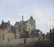 The church at Veere, Jan van der Heyden